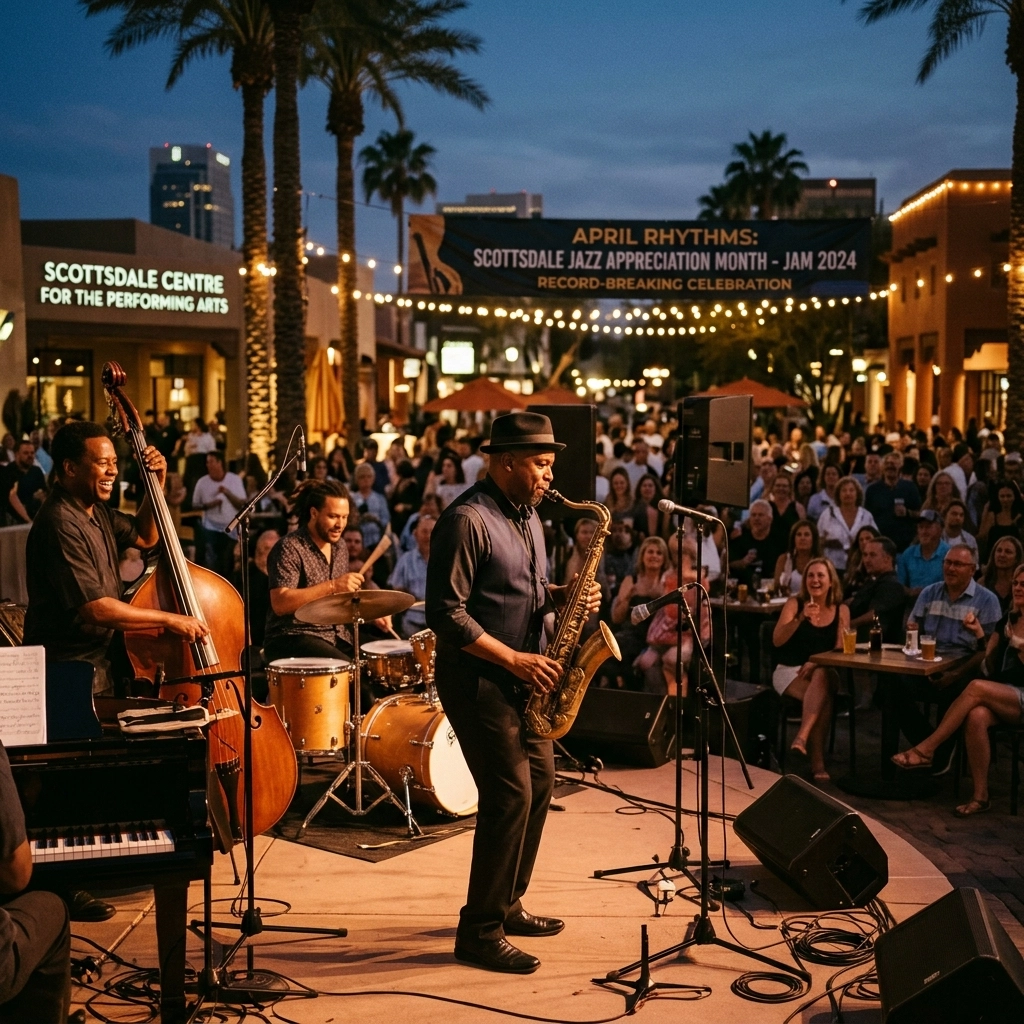 April Rhythms: A Look Back at a Record-Breaking Jazz Appreciation Month in Scottsdale