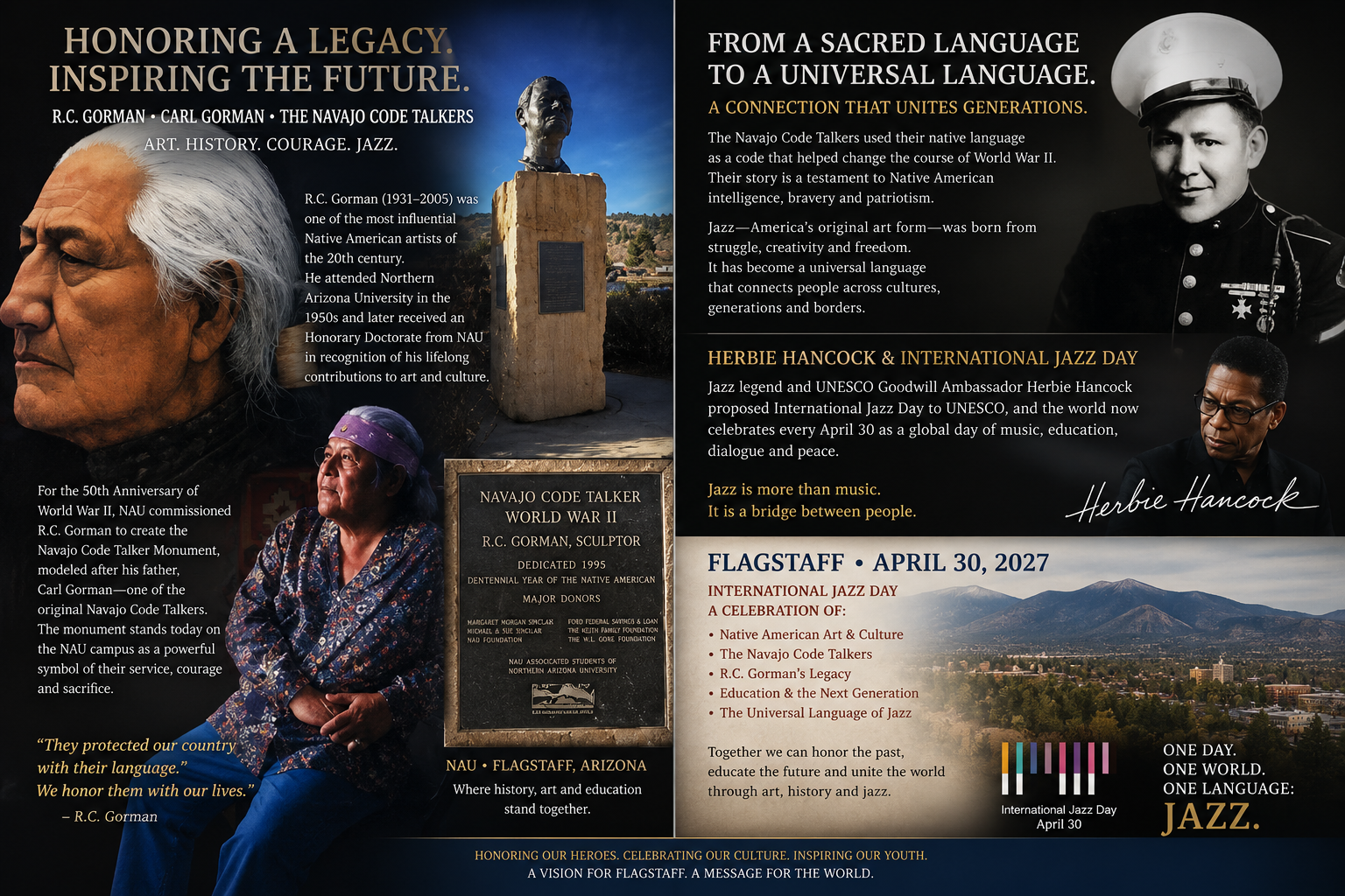 FLAGSTAFF: WHERE NATIVE AMERICAN ART, AMERICAN HISTORY & JAZZ COME TOGETHER